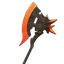 Crimson Flame Axe