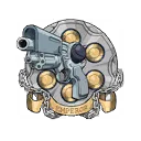 Hol Horse Badge