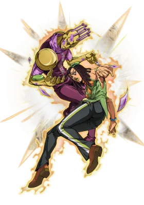 Ermes Costello JoJo Golden Spirit character portrait