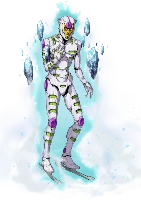 Ghiaccio JoJo Golden Spirit character portrait