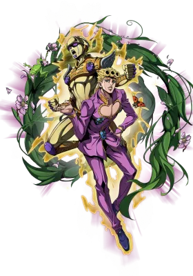 Giorno Giovanna JoJo Golden Spirit character portrait