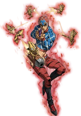 Guido Mista JoJo Golden Spirit character portrait