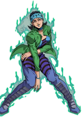 Gwess JoJo Golden Spirit character portrait