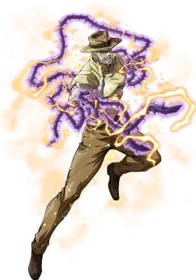 Joseph Joestar JoJo Golden Spirit character portrait
