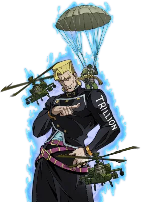 Keicho Nijimura JoJo Golden Spirit character portrait