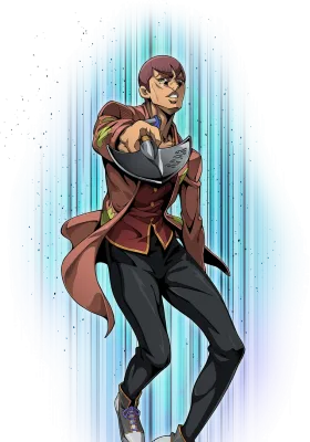 Leaky-Eye Luca JoJo Golden Spirit character portrait