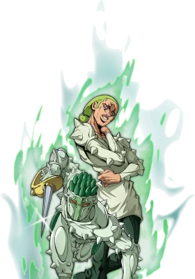 Mario Zucchero JoJo Golden Spirit character portrait
