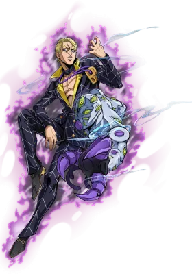 Prosciutto JoJo Golden Spirit character portrait