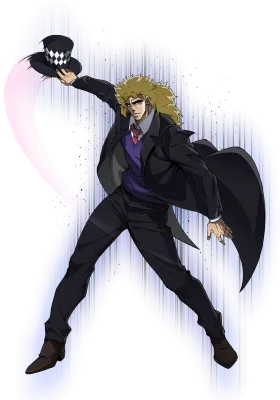 Robert E. O. Speedwagon JoJo Golden Spirit character portrait