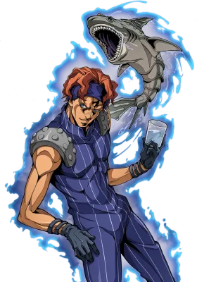 Squalo JoJo Golden Spirit character portrait