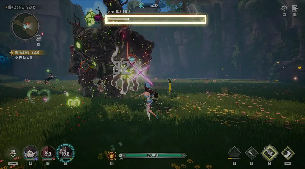 Stagger gauge and burst