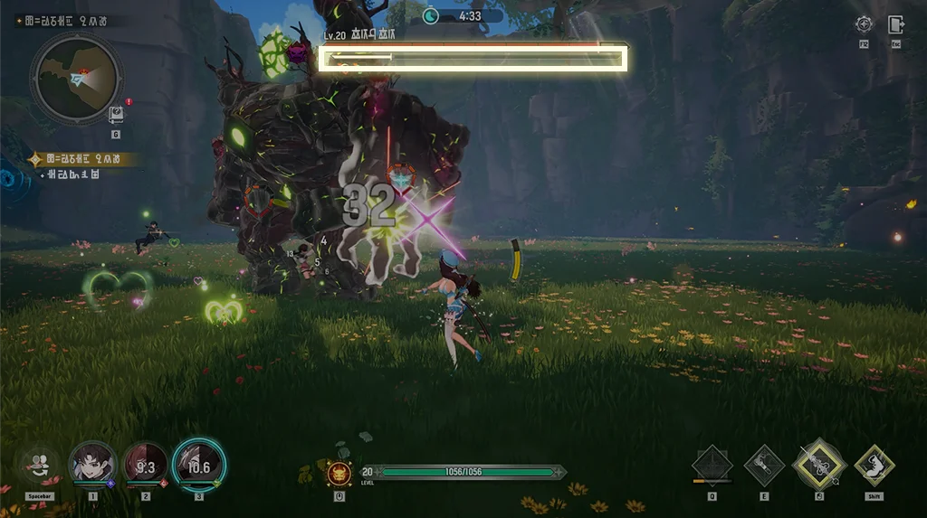 Stagger gauge and burst